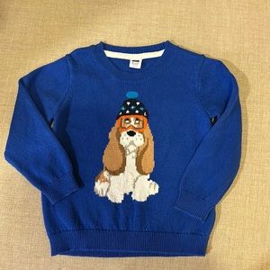 Adorable Janie And Jack boys dog sweater
